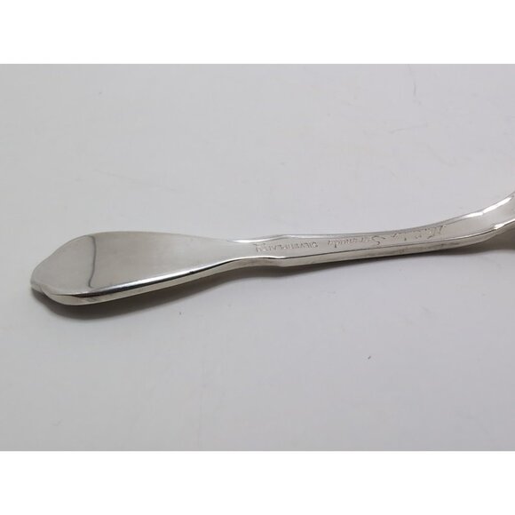 Vintage Noritake Silver Serenade Silverplate Demitasse Spoon 4 3/8" - Picture 10 of 13